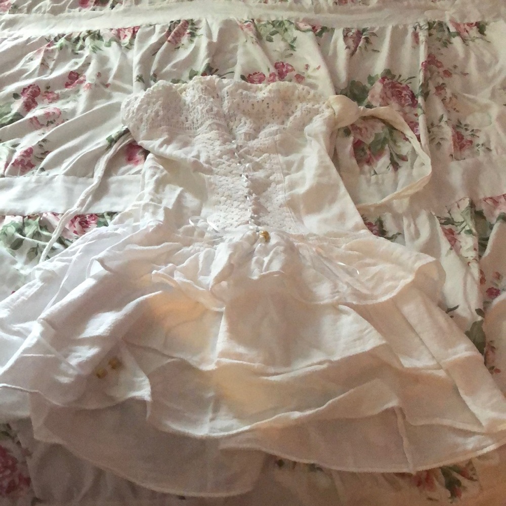 White summer dress